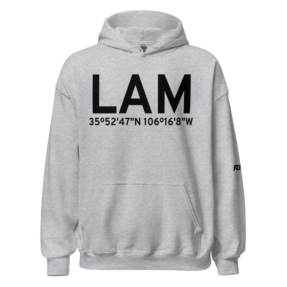 Los Alamos (KLAM) Airport Hoodie Sweatshirt 