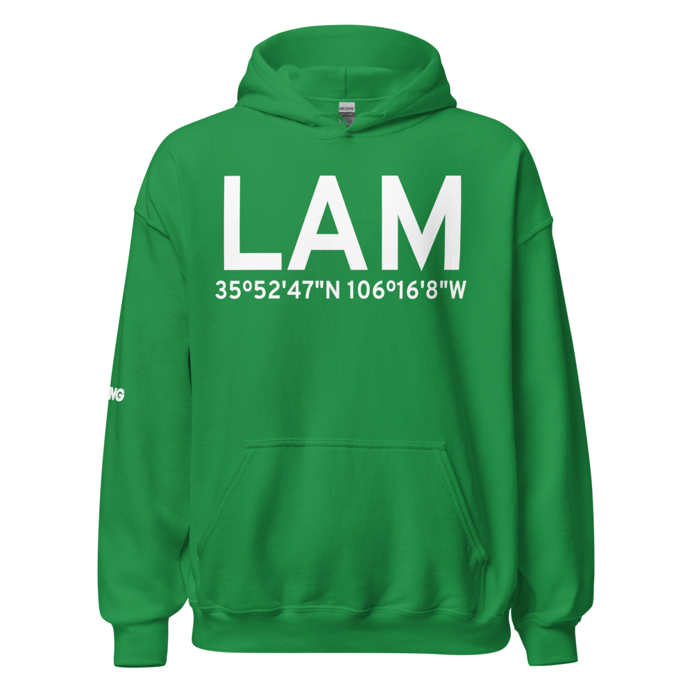 Los Alamos (KLAM) Airport Hoodie Sweatshirt 