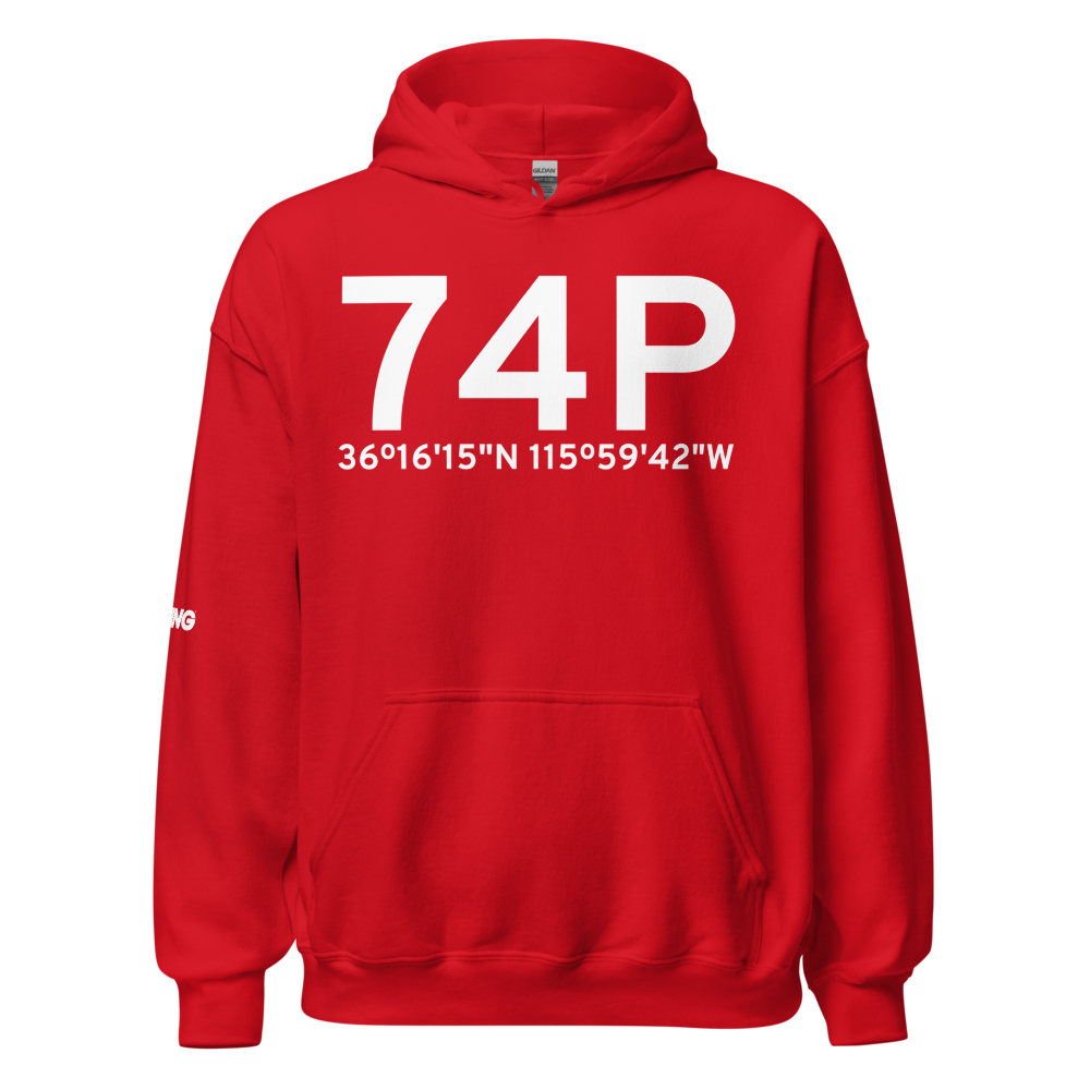 Pahrump (NV74) Airport Hoodie Sweatshirt 