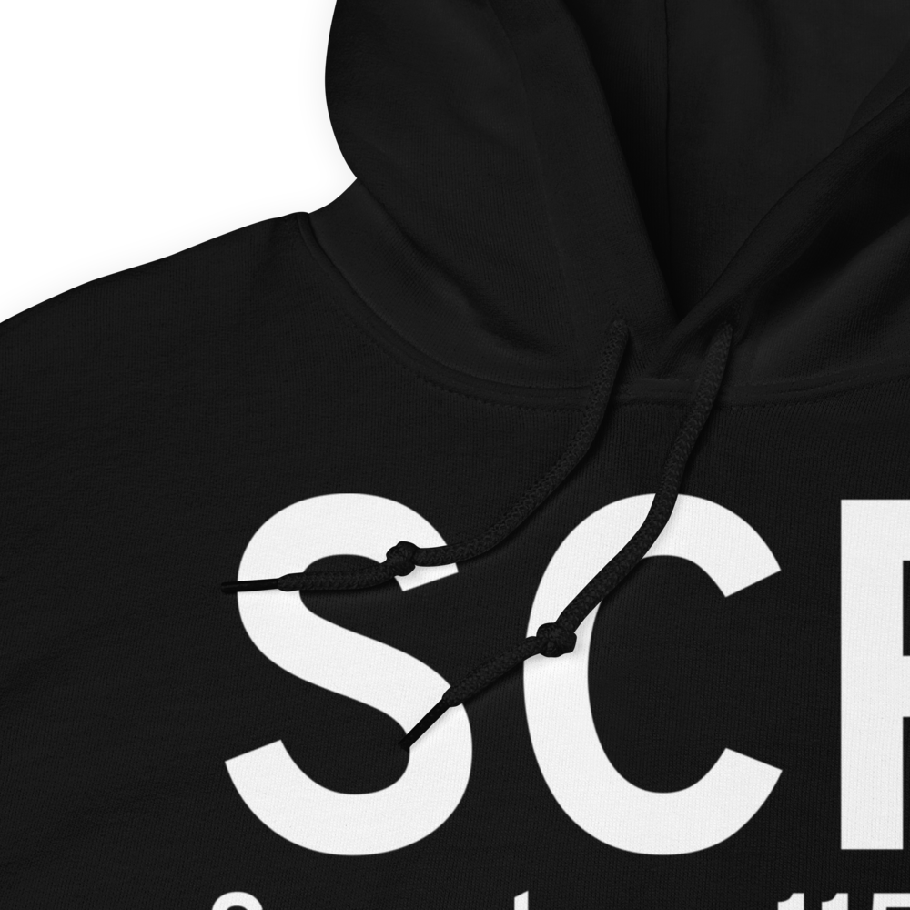 Scranton (SCR) Airport Hoodie Sweatshirt 