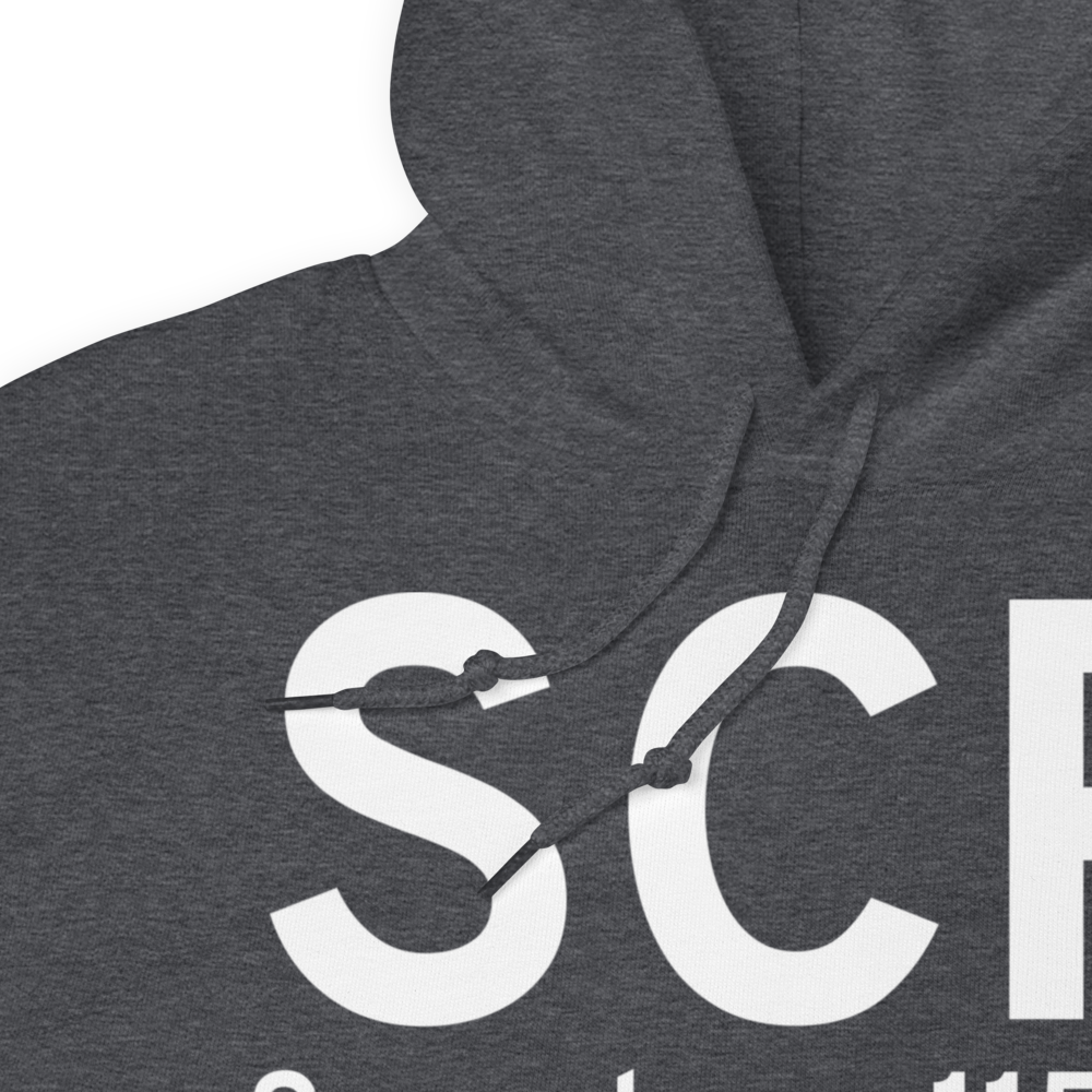 Scranton (SCR) Airport Hoodie Sweatshirt 