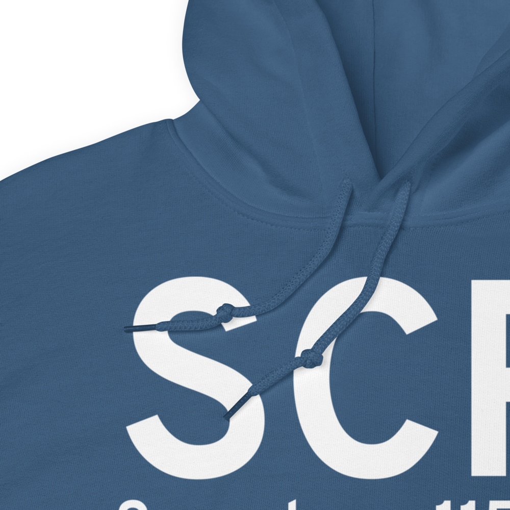 Scranton (SCR) Airport Hoodie Sweatshirt 