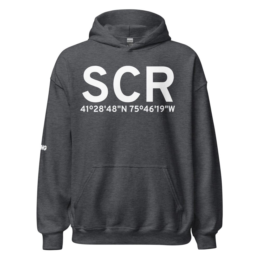 Scranton (SCR) Airport Hoodie Sweatshirt 