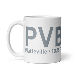 Platteville (KPVB) Airport Mug