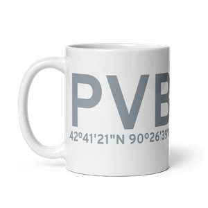 Platteville (KPVB) Airport Mug