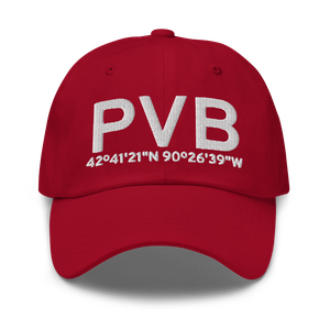 Platteville (KPVB) Airport Hat