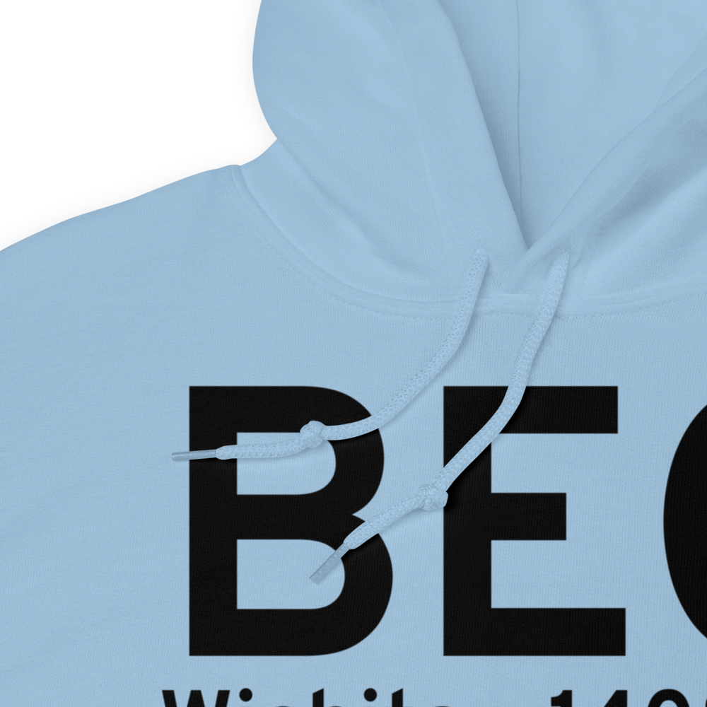 Wichita (KBEC) Airport Hoodie Sweatshirt 