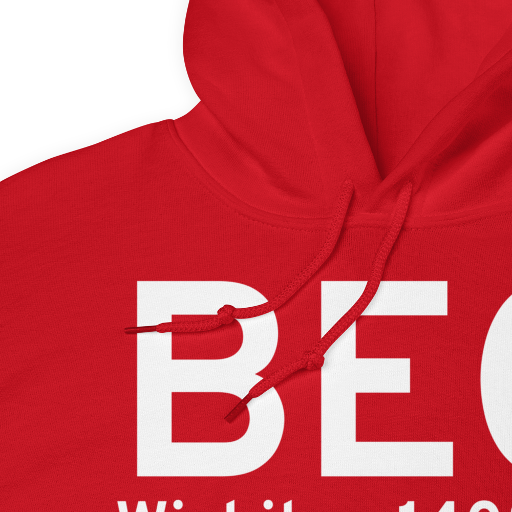 Wichita (KBEC) Airport Hoodie Sweatshirt 
