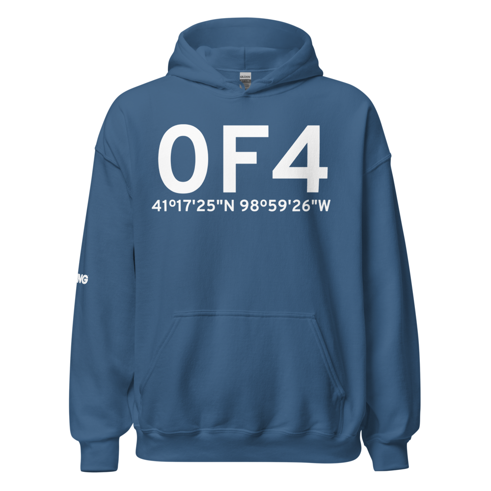 Loup City (K0F4) Airport Hoodie Sweatshirt 