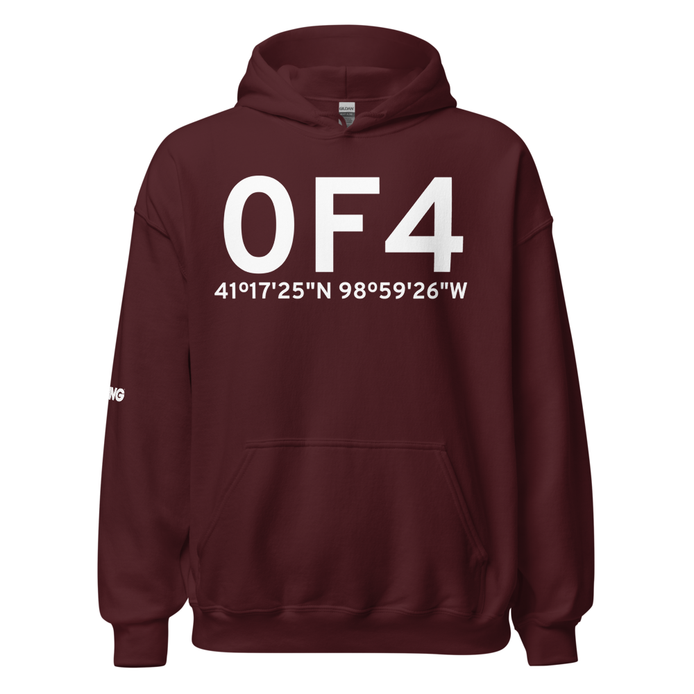 Loup City (K0F4) Airport Hoodie Sweatshirt 