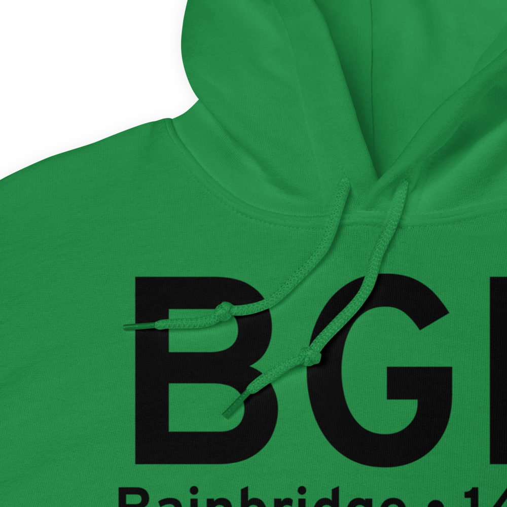 Bainbridge (KBGE) Airport Hoodie Sweatshirt 
