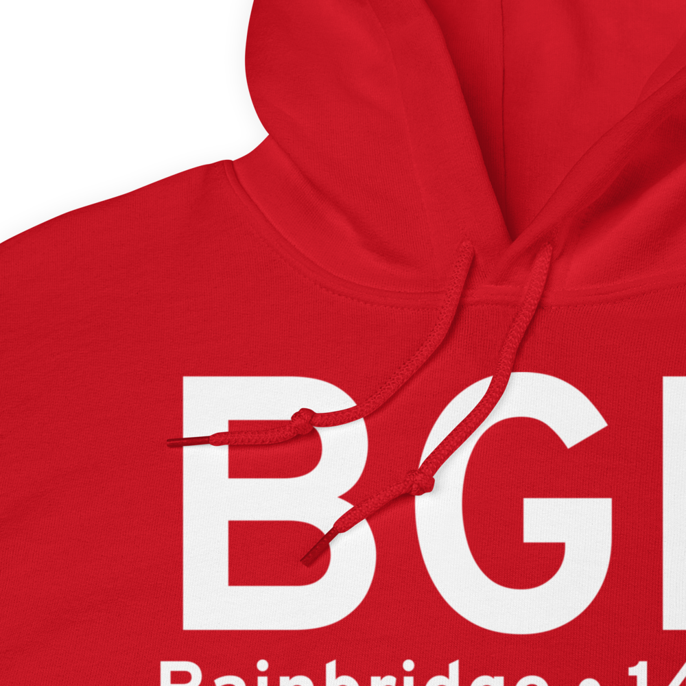 Bainbridge (KBGE) Airport Hoodie Sweatshirt 