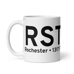 Rochester (KRST) Airport Mug