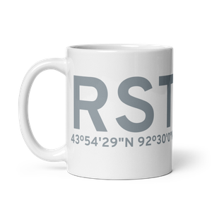 Rochester (KRST) Airport Mug