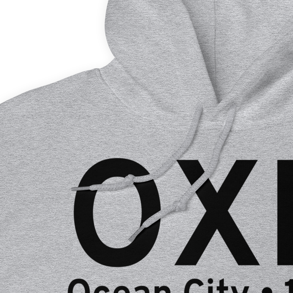 Ocean City (KOXB) Airport Hoodie Sweatshirt 