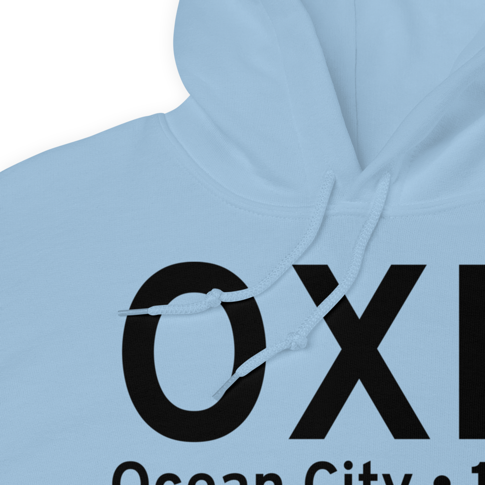 Ocean City (KOXB) Airport Hoodie Sweatshirt 