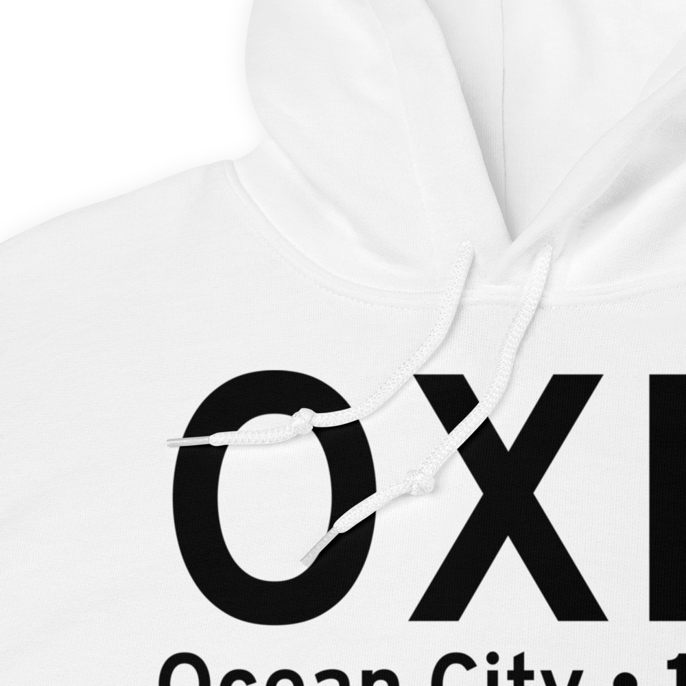 Ocean City (KOXB) Airport Hoodie Sweatshirt 