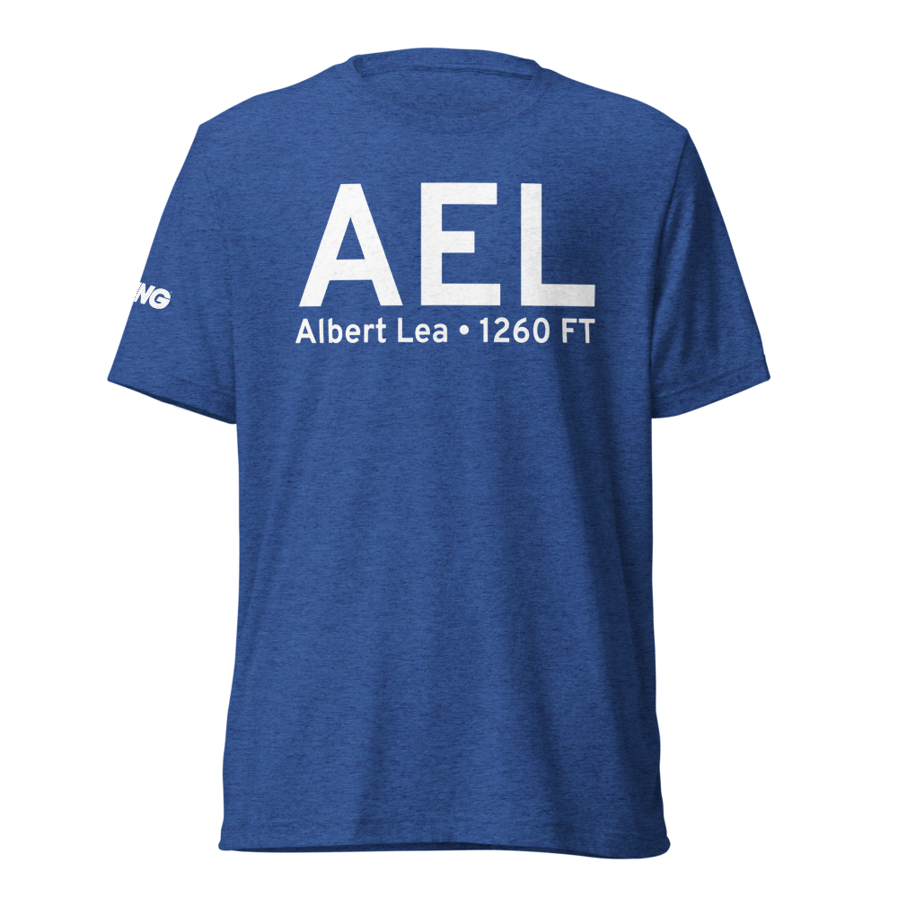 Albert Lea (KAEL) Airport Tri-blend T-Shirt 