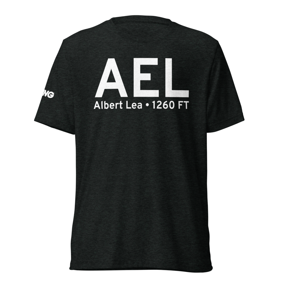 Albert Lea (KAEL) Airport Tri-blend T-Shirt 