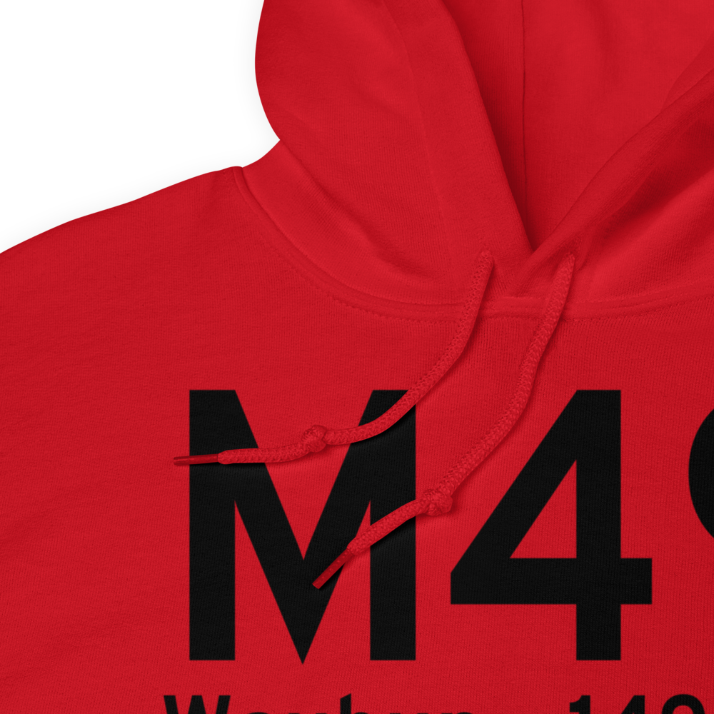 Waubun (M49) Airport Hoodie Sweatshirt 