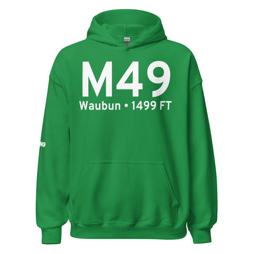 Waubun (M49) Airport Hoodie Sweatshirt 