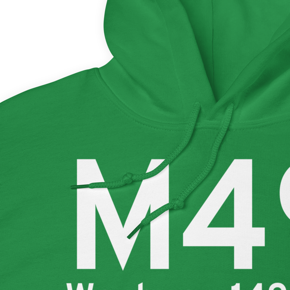 Waubun (M49) Airport Hoodie Sweatshirt 