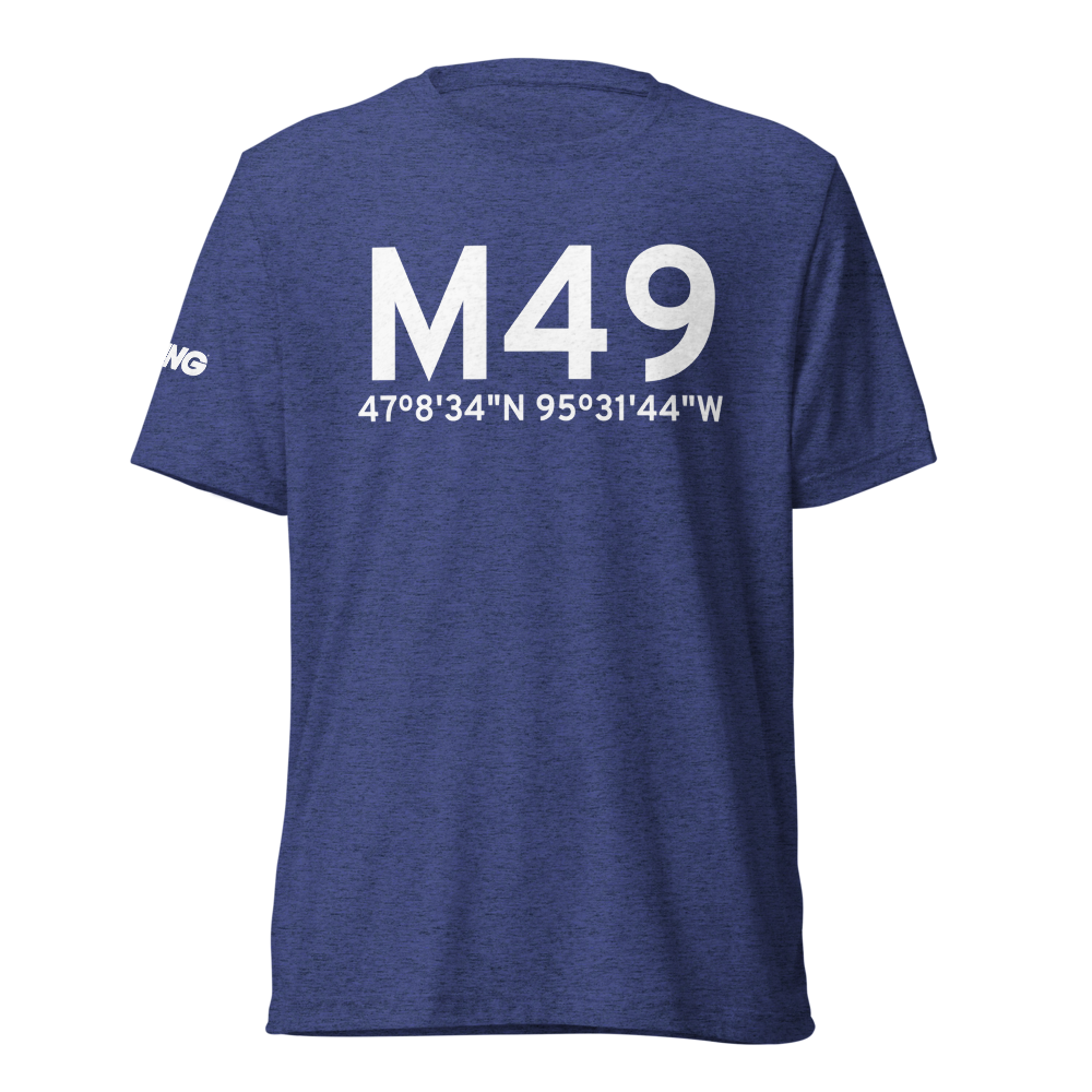 Waubun (M49) Airport Tri-blend T-Shirt 