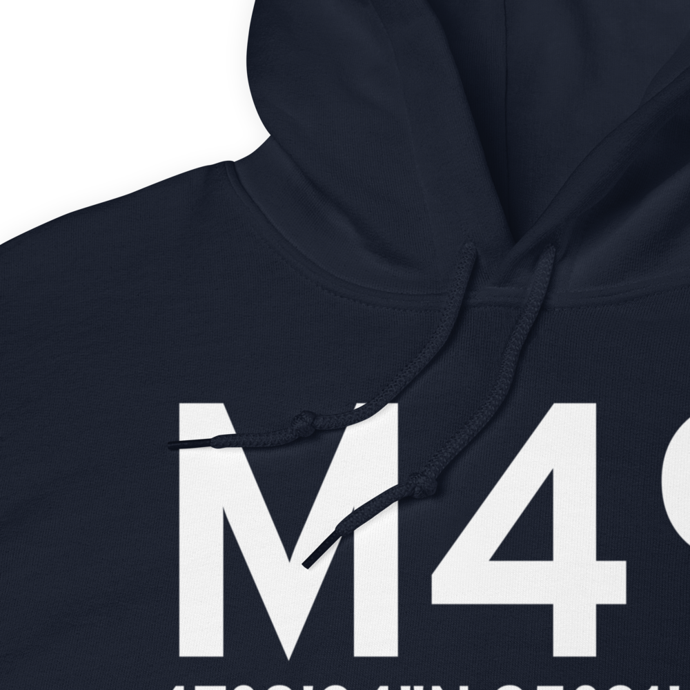 Waubun (M49) Airport Hoodie Sweatshirt 