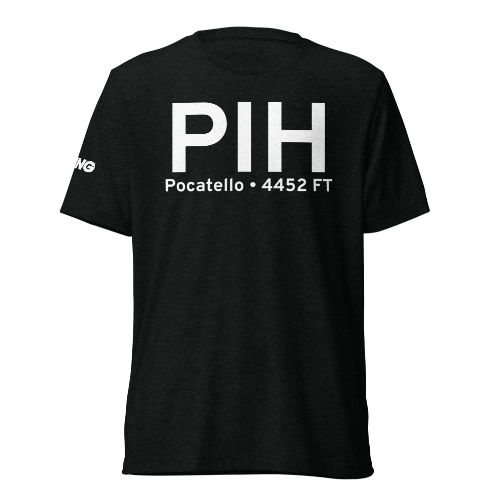 Pocatello (KPIH) Airport Tri-blend T-Shirt 