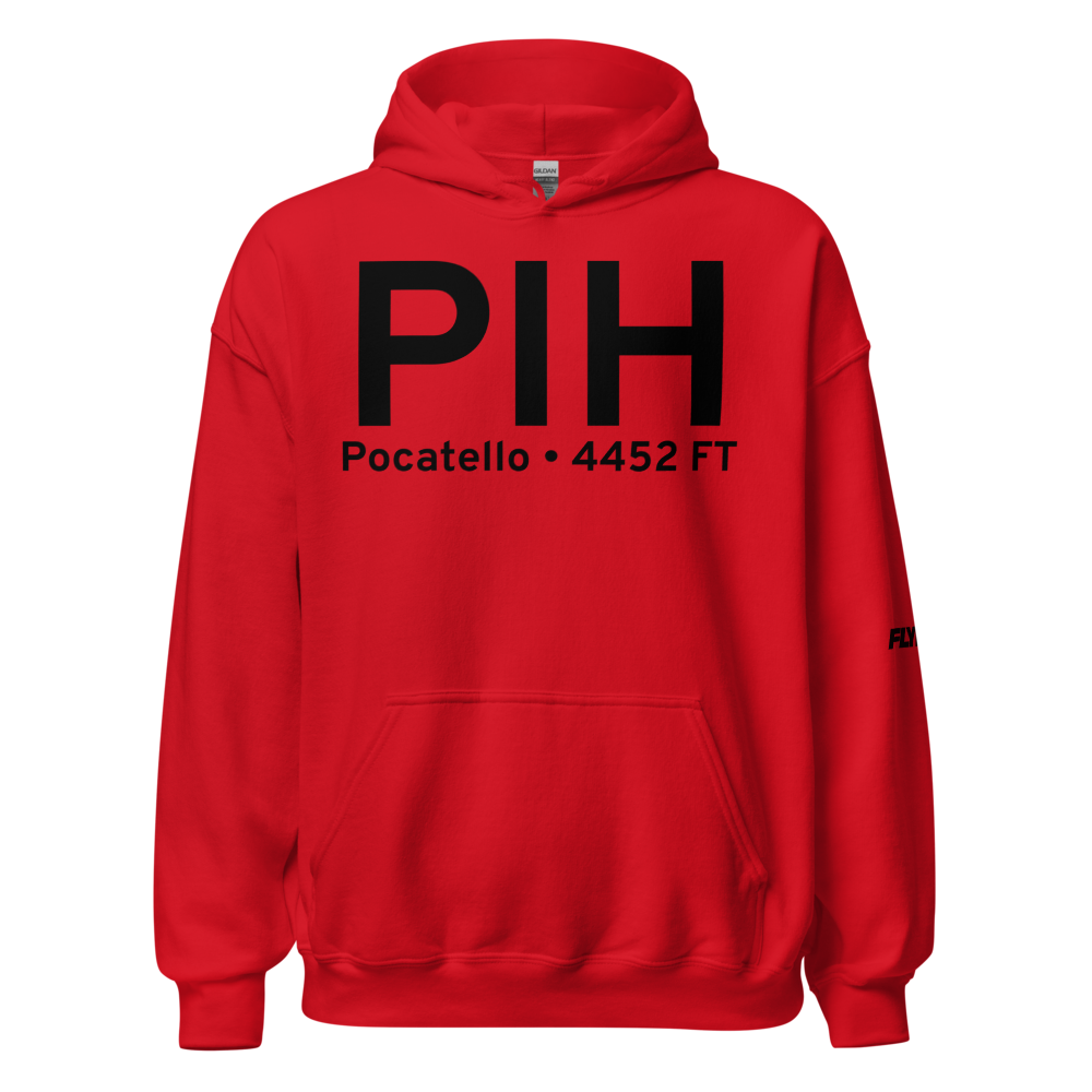 Pocatello (KPIH) Airport Hoodie Sweatshirt 