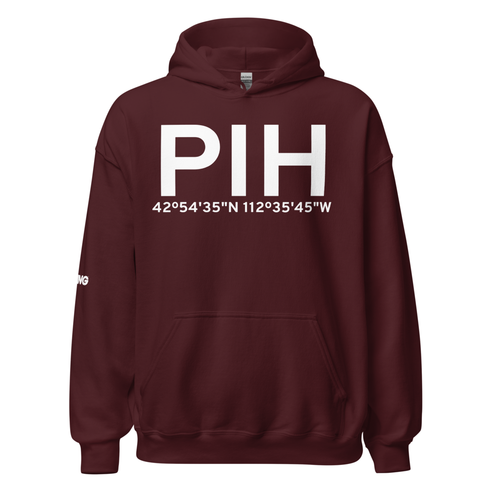 Pocatello (KPIH) Airport Hoodie Sweatshirt 