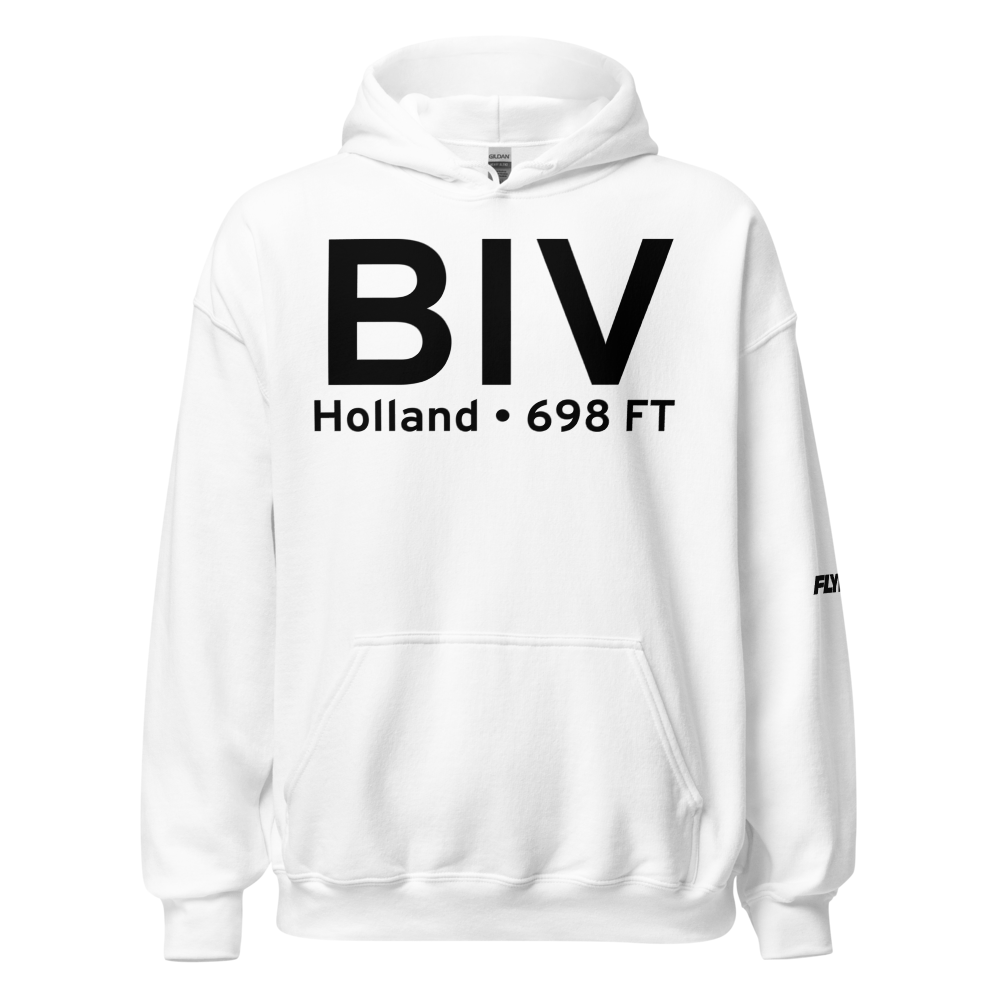 Holland (KBIV) Airport Hoodie Sweatshirt 