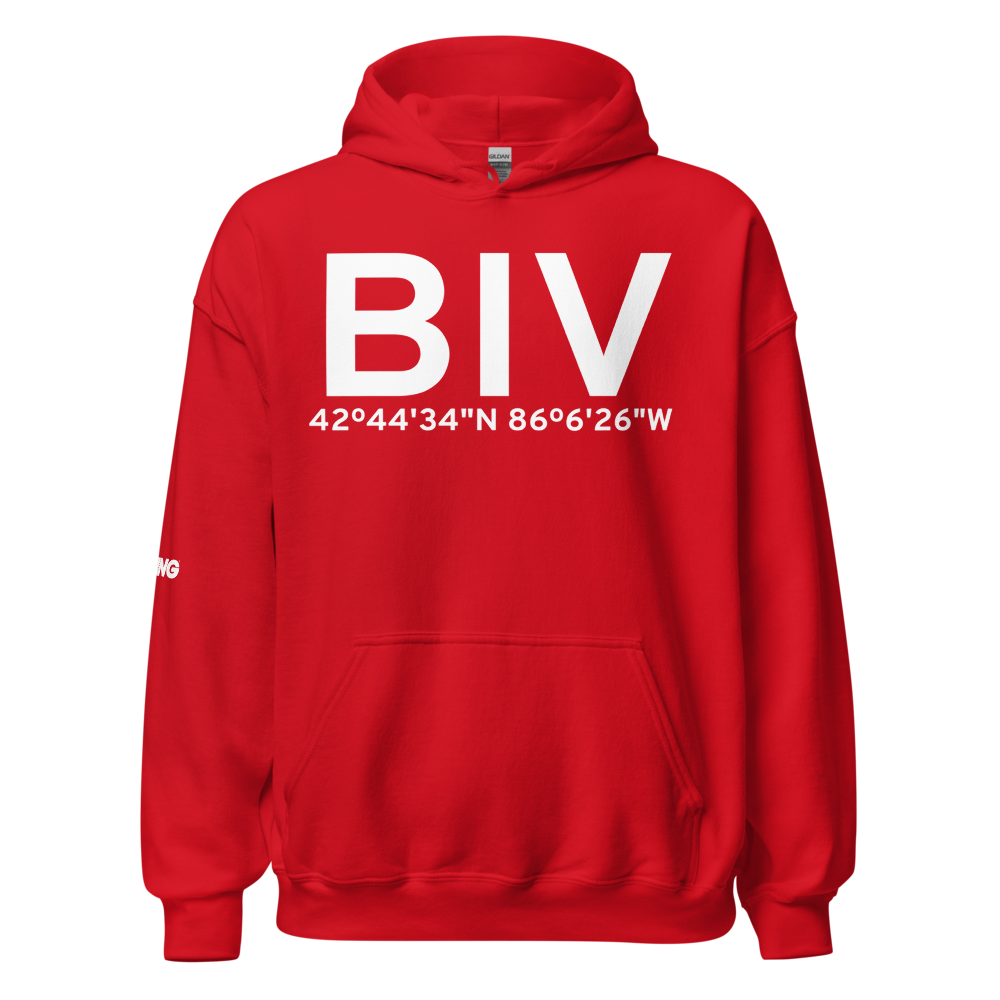 Holland (KBIV) Airport Hoodie Sweatshirt 
