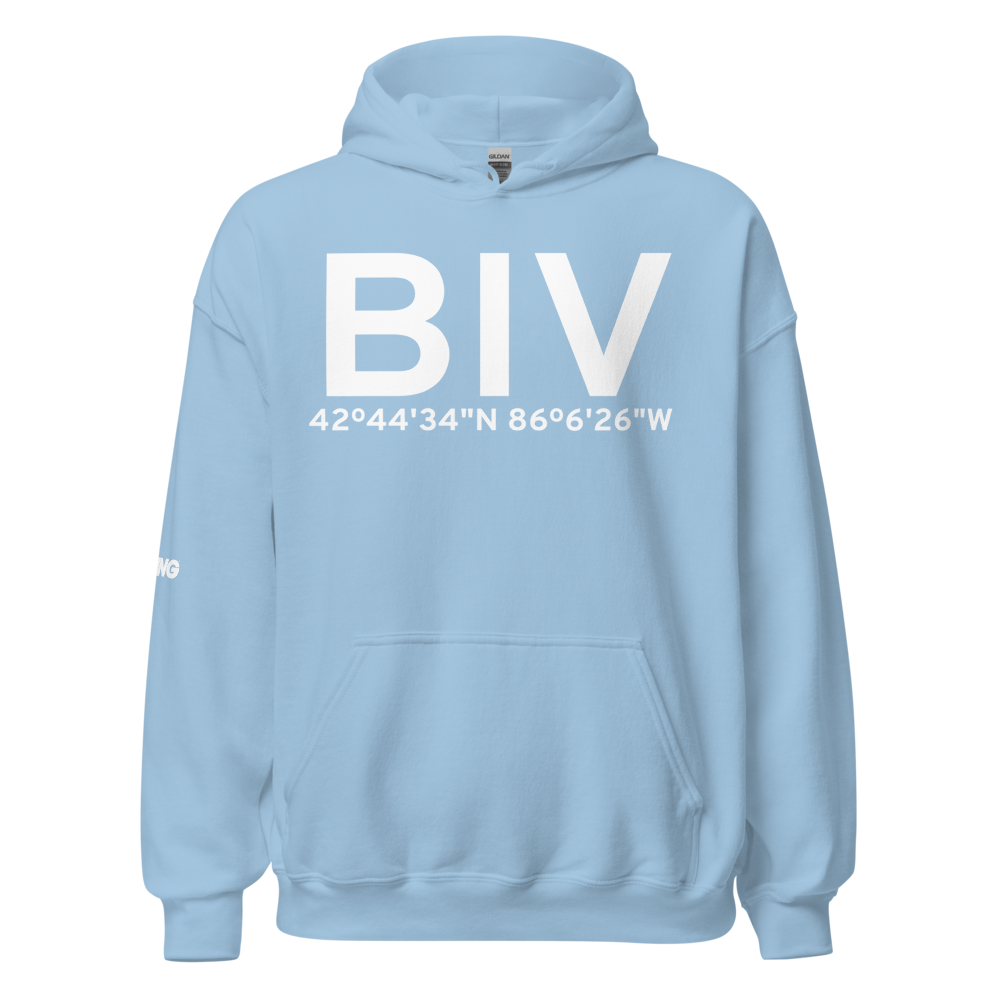 Holland (KBIV) Airport Hoodie Sweatshirt 