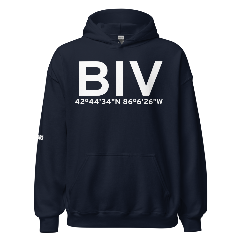 Holland (KBIV) Airport Hoodie Sweatshirt 