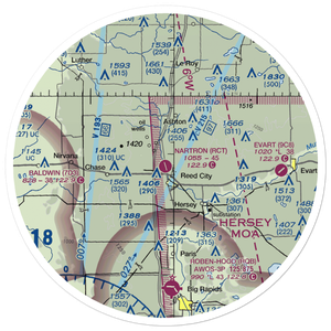 Nartron Field (RCT) VFR Sectional Sticker (30 mile)