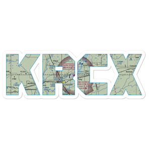 Rusk County Airport (RCX) VFR Sectional Sticker