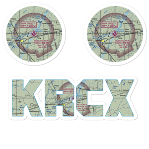 Rusk County Airport (RCX) VFR Sectional Sticker Pack