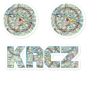 Richmond County Airport (RCZ) VFR Sectional Sticker Pack