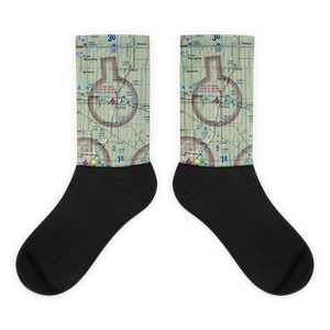 Red Oak Municipal Airport (RDK) VFR Sectional Socks