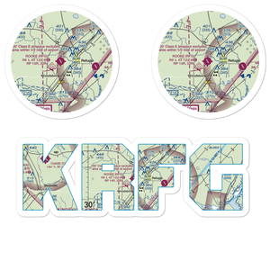 Rooke Field (RFG) VFR Sectional Sticker Pack