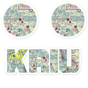 Rancho Murieta Airport (RIU) VFR Sectional Sticker Pack