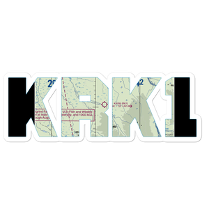Kavik Strip (RK1) VFR Sectional Sticker