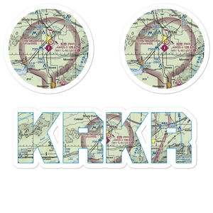 Robert S Kerr Airport (RKR) VFR Sectional Sticker Pack