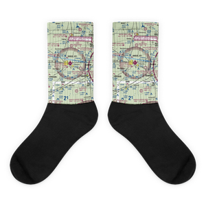Owosso Community Airport (RNP) VFR Sectional Socks