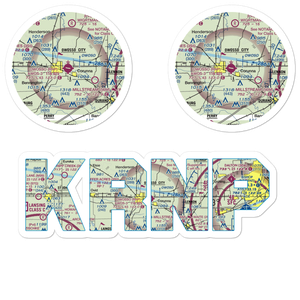Owosso Community Airport (RNP) VFR Sectional Sticker Pack