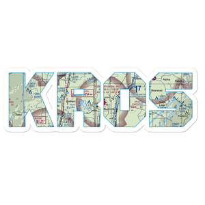 Rush City Regional Airport (ROS) VFR Sectional Sticker
