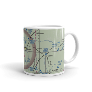 Belleville Municipal Airport (RPB) VFR Sectional  Mug