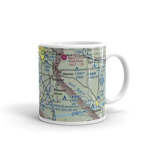 Rochester International Airport (RST) VFR Sectional  Mug