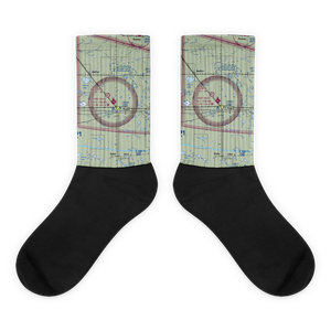 Rugby Municipal Airport (RUG) VFR Sectional Socks